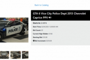警車上架拍賣平台：掃描《GTA6》10美元起拍