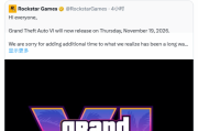 《GTA6》跳票惹議　恐創最久延後紀錄