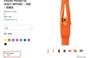 蘋果三宅聯名iPhone Pocket秒殺完售